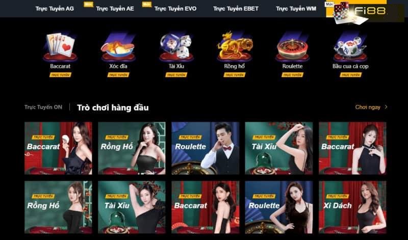 Những ưu điểm khi tham gia Casino online Fi88 dành cho game thủ